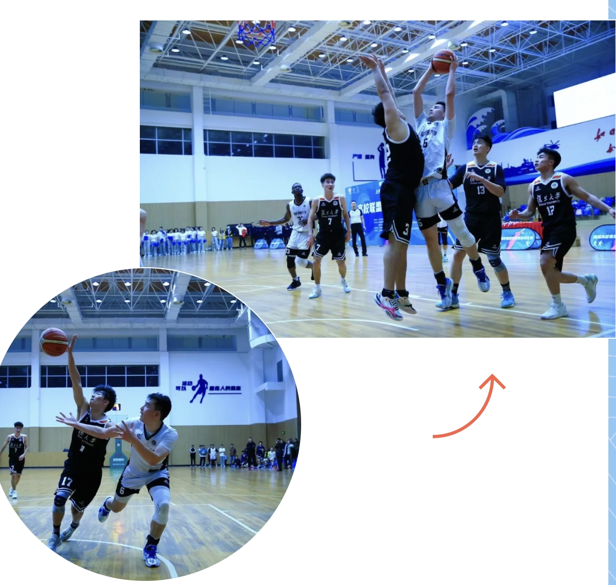 “健康杨浦 人人来秀”上海市第四届市民运动会杨浦区第四届运动会高校联盟系列赛篮球比赛总决赛圆满收官! 资讯动态 第4张-上海枫动体育文化发展有限公司